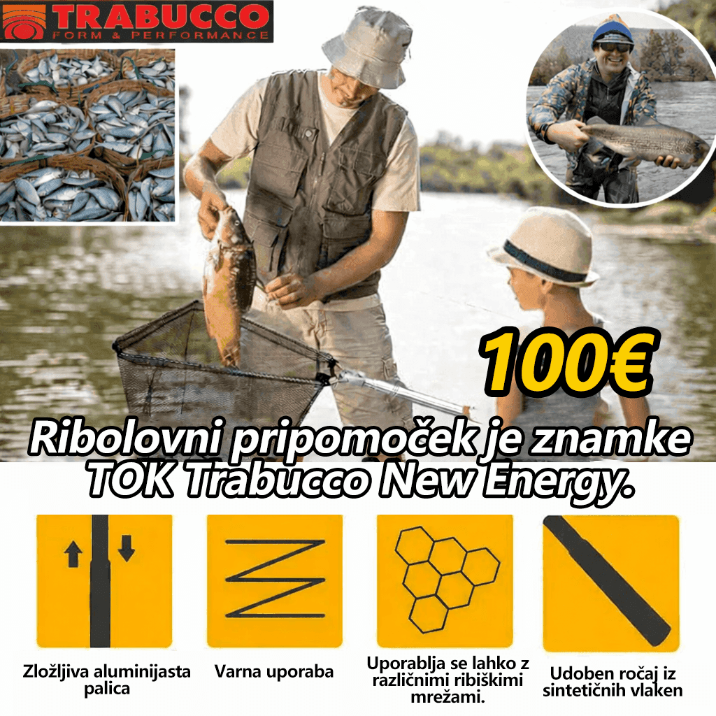 Nova električna ribiška naprava TRABUCCO ponuja način ribolova, kakršnega še niste videli – varen in učinkovit.
