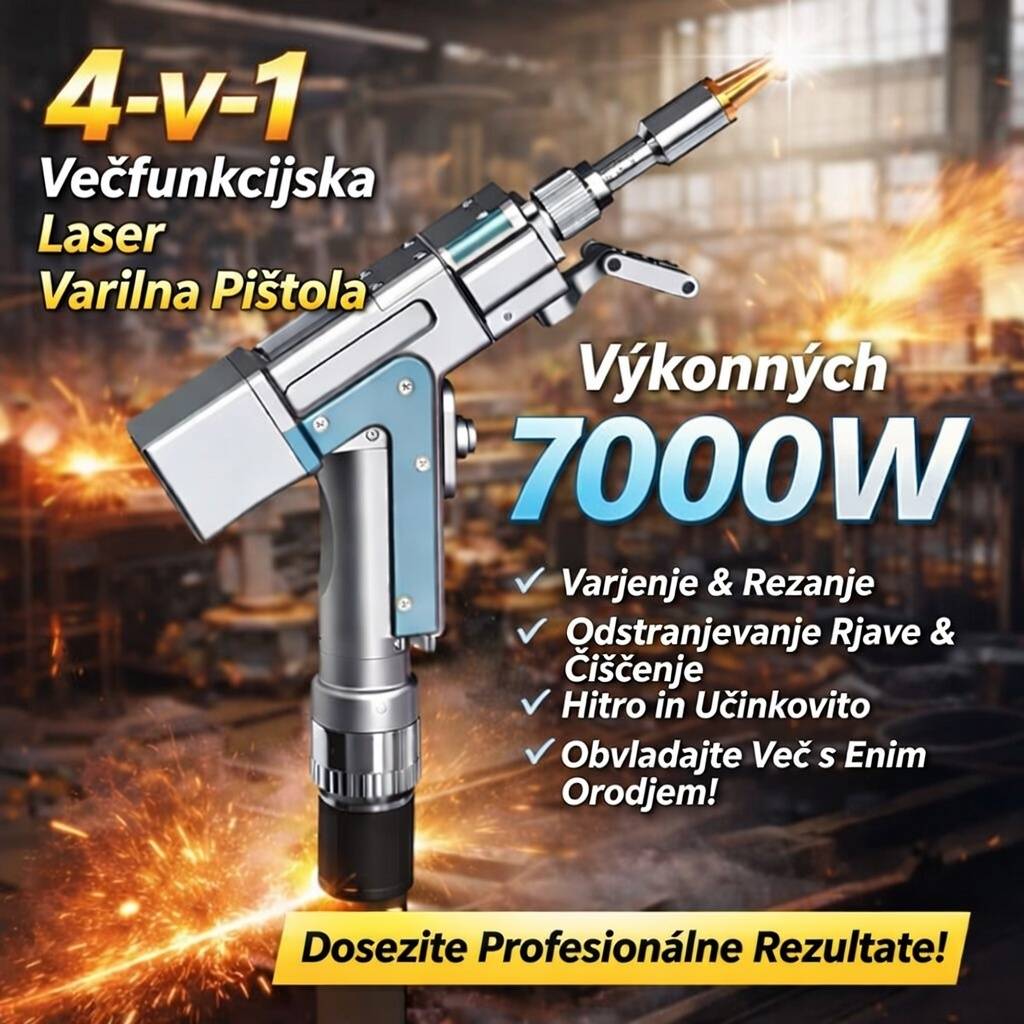 [85 % popust] BOSCH 12000 W 4-v-1 laserska varilna pištola za robove