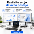 Mini igralni prenosnik z 8,8-palčnim vrtljivim zaslonom 2560×1600, procesorjem AMD Ryzen 7 8840U, 16 GB RAM-a in 1 TB SSD prostora za shranjevanje. Lahek, prenosen in zmogljiv, primeren za delo, zabavo in uporabo na poti. (16 GB RAM + 1 TB SSD)