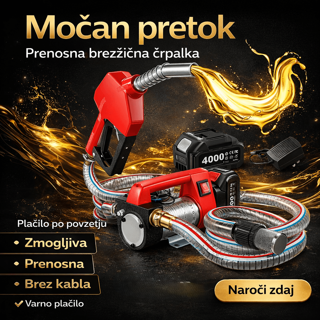 Komplet črpalke za pretakanje goriva iz akumulatorja – komplet električne črpalke za pretakanje goriva 12 GPM